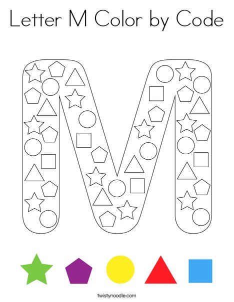 M Is For, The Letter M Worksheets, Letter M Activities For Preschool, A Coloring Pages Letter, Letter M Worksheet, Letter M Coloring Page, Color By Alphabet Letter Worksheets, Letter M Worksheets, Letter M Activities