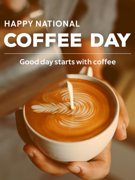 It is a fact that the only way to start a day greatly is by having a cup of great coffee. It is a miracle and you know it is true. On National Coffee Day, why don’t you invite you friends for a cup with this ecard. Great coffee with great friends, now that is a great combination. National Coffee Day, Birthday Reminder, Coffee Day, Good Morning Wallpaper, Morning Drinks, National Days, Birthday Calendar, A Miracle, Great Coffee