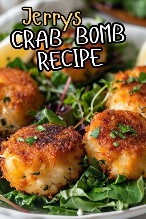 Jerry's Crab Bomb Recipe Crab Butter Bomb, Healthy Crab Meat Recipes Easy, Snow Crab Meat Recipes, Claw Crab Meat Recipes, Healthy Imitated Crab Recipes, Imitated Crab Meat Recipes, Fresh Crab Recipes, Crab Bomb, Crab Appetizer Recipes