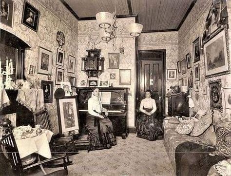 Parlor Room Ideas Victorian Interiors, Room Ideas Victorian, Parlor Room Ideas, Parlor Room, Victorian Parlor, Victorian Interior, Victorian Interiors, Victorian Wallpaper, American House