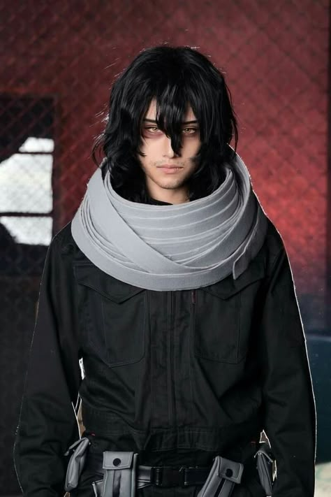 Best Anime Cosplay Men, Aizawa Cosplay, My Hero Academia Eraserhead, Shouta Aizawa, My Hero Academia Cosplay, Mha Cosplay, Aizawa Shouta, Male Cosplay, Cosplay Characters