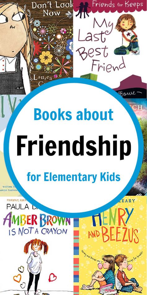 Books about Friendship for Elementary Students and Children Book About Friendship, Friendship Books Kindergarten, Family Read Aloud Books, Books About Empathy For Kids, Childrens Books About Friendship, 3rd Grade Books, Easy Chapter Books, Girl Friendship, Afterschool Activities