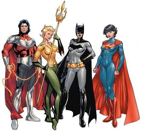 Justice Guild (Earth 11) Univers Dc, Arte Dc Comics, Marvel Vs Dc, Dc Comics Characters, Comics Girls, Black Canary, Detective Comics, Green Arrow, Dc Characters