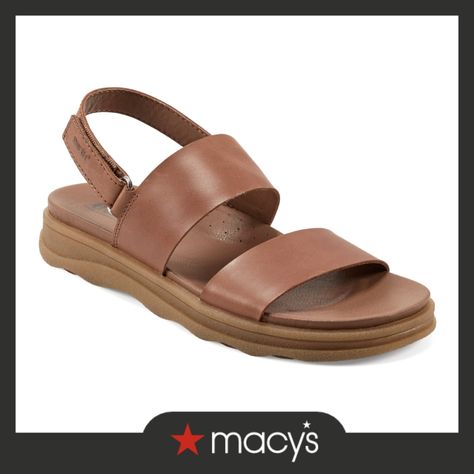 in stock Earth Shoes, Kids Sandals, Brown Sandals, Casual Flats, Slingback Sandal, Casual Sandals, Medium Brown, Dress With Boots, Leather Working