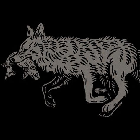 Coyote Tattoo Traditional, Din Winchester, Coyote Tattoo, Western Tattoos, Desenho Tattoo, The Matrix, Lino Print, Western Art, Traditional Tattoo