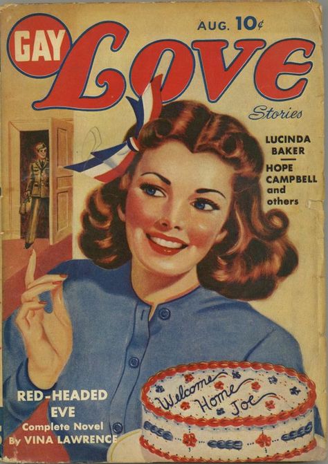 1940s Magazine Covers, Old Magazine Covers Vintage, 1950s Magazine Covers, 50s Magazine Covers, Retro Magazine Aesthetic, 50s Book Covers, Vintage Magazine Covers Retro, Old Magazine Ads, 1900s Cartoons