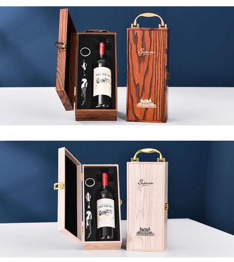 Wooden wine box, whiskey box Wooden Whiskey Boxes, Wooden Wine Boxes, Wine Box, Whiskey, Packaging, Wine, On Instagram, Instagram