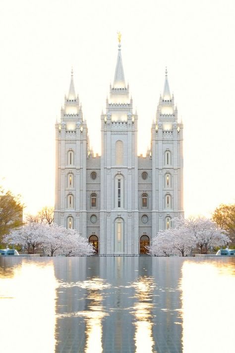 LDS Temple Dress ft. House of Order - Link to buy this image! Lds Temple Dress, Lds Temple Pictures, Later Day Saints, Mormon Temples, Salt Lake Temple, Temple Pictures, Church Pictures, Lds Art, Temple Art