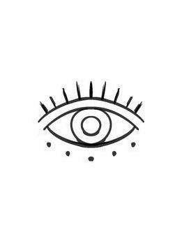 Minimalistic Eye Tattoo, Mother Daughter Tat, Tattoo 2017, Third Eye Tattoos, Evil Eye Tattoo, Make Tattoo, Line Art Tattoos, Discreet Tattoos, Eye Tattoo