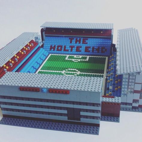 Villa Park in LEGO Aston Villa Fc, Villa Project, Jack Grealish, Villa Park, My Church, Best Club, Aston Villa, West Midlands, Reception Ideas