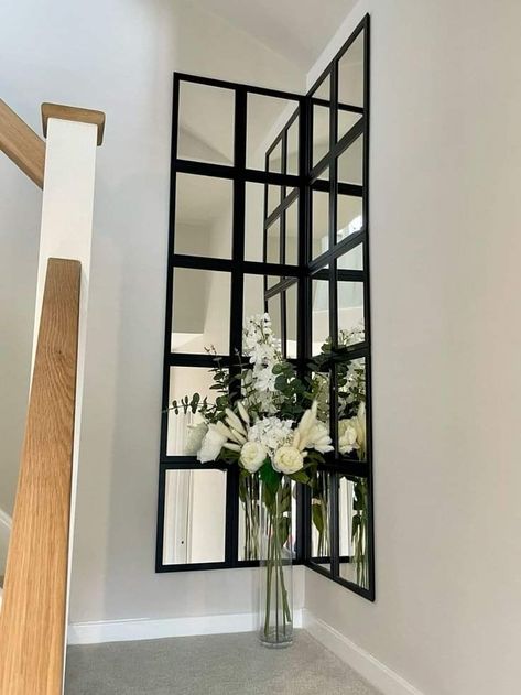 Small Square Mirror Wall Decor, Small Square Mirror, Square Mirror Wall Decor, Square Mirror Wall, Gym Mirrors, Ikea Mirror, Small Wall Mirrors, Square Mirror, Entrance Hall