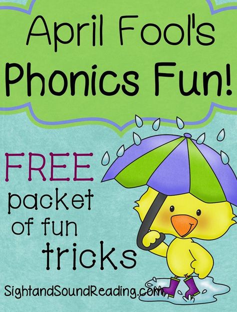 Free April Fools Day worksheet fun - Trick your students on April 1! via @sightsoundread 1st Grade Writing Prompts, Funny April Fools Pranks, Pranks For Kids, Spring Lessons, Kindergarten Phonics, April Fools Pranks, April Fools Joke, Fine Motor Activities For Kids, Slp Activities