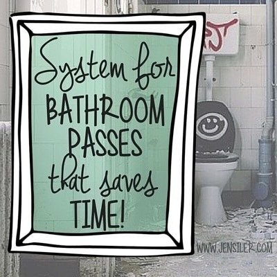 Bathroom Procedures, Junior High Classroom, Classroom Passes, Bathroom Pass, Classroom Bathroom, High School Science Teacher, Effective Classroom Management, School Bathroom, Drawing Black And White