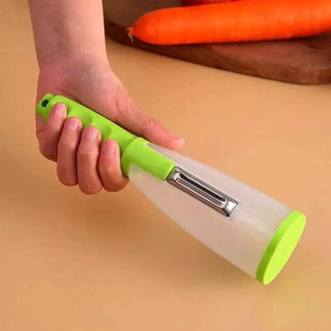 Amazon.com: Fruit Vegetable peeler 3 In 1 with storage box peeling knife Multifunctional stainless steel household peeler for fruit and vegetable: Home & Kitchen Plastic Scraper, Cleaning Fish, Fruit Peeler, Potato Peeler, Essential Kitchen Tools, Fruit Peel, Food Carving, Vegetable Tools, Stainless Steel Cleaning