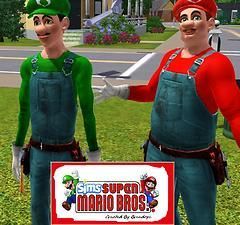 Mod The Sims - Downloads -> Sims -> Anime, Comic & Gaming Characters Gaming Characters, Sims Wallpaper, The Sims 2, Super Mario Brothers, Mario Brothers, Mario And Luigi, Sims 2, Sims 3, Super Mario Bros