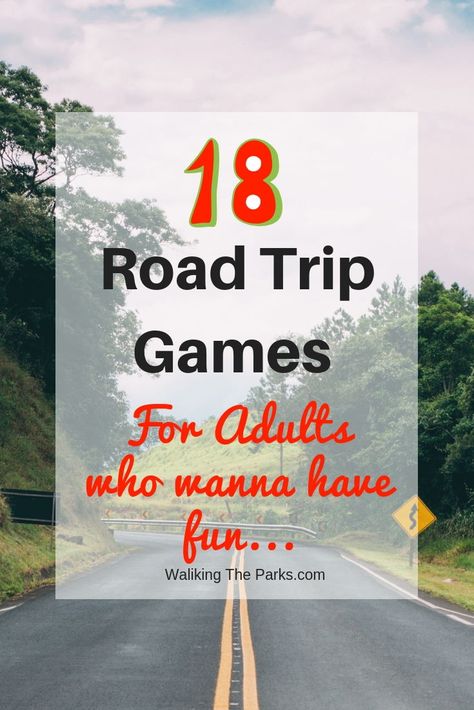 Head out with these great road trip games for adults! Some of these adult games for road trips are just for giggles, some will draw your closer and some will challenge your mind. Check em out here! #WalkingTheParks #RoadTripGames #CarGames 45-2 Road Games For Adults, Girls Trip Games For Adults, Car Ride Games For Adults, Bus Games For Adults, Car Ride Activities For Adults, Party Bus Games For Adults, Car Games For Adults, Road Trip Activities For Adults, Bus Trip Games For Adults