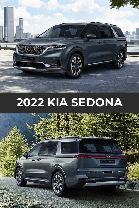 Kia is updating the Sedona with a new look and new features. Will the Sedona minivan be able to break out of the pack with an infusion of SUV DNA? Car Thoughts, Family Cars, Luxury Lifestyle Aesthetic, Kia Carnival, Top Car, Luxury Car Interior, Early Photos, Car Tattoos, Kia Sedona