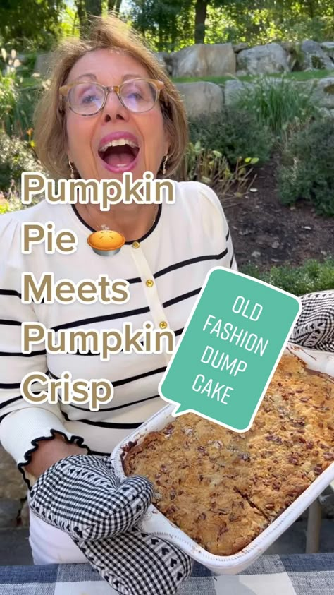 Brunch With Babs, Crockpot Pumpkin, Pumpkin Butterscotch, Pumpkin Dump, Pumpkin Crisp, Teriyaki Meatballs, Dump Cake Pumpkin, Baked Sweets, Cupcake Decorating Tips