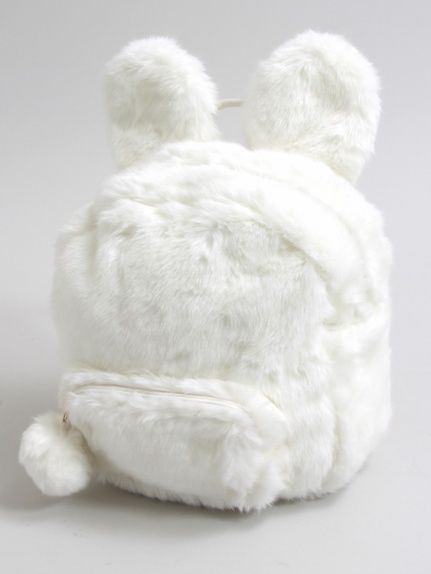 Fluffy Backpack, Girly Backpacks, Bunny Backpack, Cute Mini Backpacks, Kawaii Bags, Fluffy Bunny, Plush Backpack, Girly Bags, Kawaii Accessories