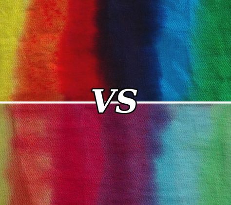 Wet Vs Dry Tie Dye Technique, Tie Dye Wet Vs Dry, How To Reverse Tie Dye, Tie Dye Spray, Rit Tie Dye, Tie Dye Tips, Homemade Tie Dye, Diy Tie Dye Designs, Tie Dye Patterns Diy