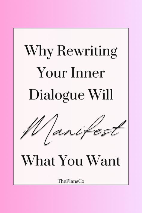 Success is not just a destination; it's a journey that always starts from within. When we delve into the depths of our subconscious mind and unravel the stories we tell ourselves, we open the door to unlimited possibilities. Rewriting your inner dialogue is a transformative process that can pave the way to Inner Dialogue, Vision Board Manifestation, Open The Door, Achieving Goals, Overcoming Fear, Limiting Beliefs, Subconscious Mind, Break Free, Daily Affirmations