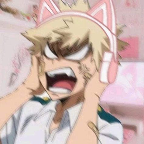 Bakugou Cute Icon, Cat Bakugou, Gamer Station, Gamer Anime Icon, Soft Bakugou, Bakugou Katsuki Fanart Cute, Gamer Icon, Bakugou Icons, Mha Pfp