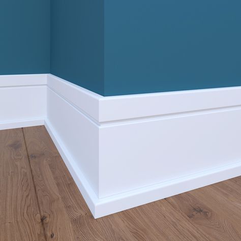 Craftsman Baseboard Shoe Molding, Quarter Round Alternative, Craftsman Baseboard, Shoe Moulding, Baseboard Ideas, Modern Baseboards, Baseboard Styles, Modern Trim, Craftsman Trim