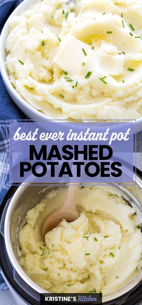 Pressure Cooker Mashed Potatoes, Pressure Cooker Potatoes, Instant Pot Mashed Potatoes, Buttery Mashed Potatoes, Pot Accessories, Toast Pizza, Easy Mashed Potatoes, Homemade Mashed Potatoes, Best Instant Pot Recipes