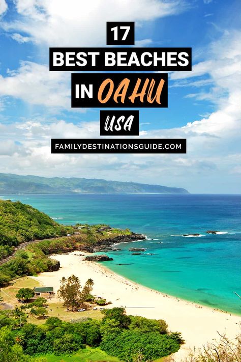 Best Beaches In Oahu Hawaii, Best Beaches In Oahu, Best Beaches Oahu, Oahu Hawaii Beaches, Oahu Family Vacation, Oahu Living, Oahu Trip, Hawaii Vacation Oahu, Hawaii 2023