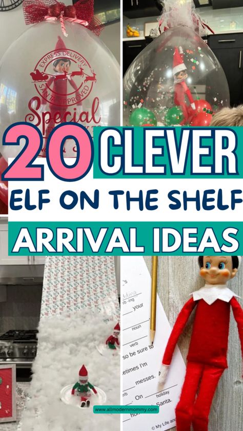 Magical Elf On The Shelf Ideas, Elf On Shelf Goodbye Ideas, Elf On Shelf Arrival Ideas, Elf On The Shelf Arrival Ideas, Wlf On The Shelf, Easter Front Porch Decor, Elf On The Shelf Arrival, Cheer Signs, Free Christmas Coloring Pages