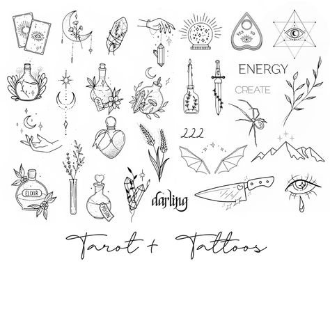 Tattoos + Tarots 🃏 🖊️ Come join us for Happy Hour, Flash Tattoos and Tarot Cards (readings brought to you by @healedbytashi for $25) on August 10th from 2:00-8:00pm! AUGUST 10TH, 2024 FLASH SALE RULES: - Designs are 1-2 inches - 1 for $70 2 for $125 or 3 for $175 - NO ADJUSTMENTS CAN BE MADE - Black Ink Only - Ephemeral ink available for an extra $50 - No Fingers, Ribs or Ears - -NO KIDS or PETS ALLOWED - Please limit guests to 1 - The Flash Sale is 9am-8pm, however Happy Hour and Taro... Tarot Flash Tattoo, Simple Tarot Card Tattoo, Tarot Card Tattoo Minimalist, Tarot Tattoos, Tarot Cards Tattoo, Tarot Card Readings, All Tarot Cards, Tattoo Sheet, Tarot Card Tattoo