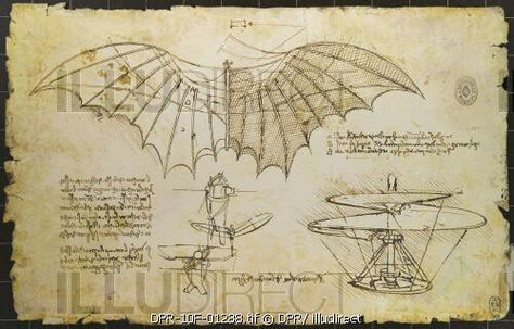 . Leonardo Da Vinci Quotes, Da Vinci Inventions, Flying Machine, Industrial Design Sketch, Dragon Wings, Gcse Art, Art Lessons, Art History, Les Oeuvres