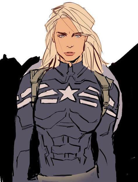 Female!Captain America - Captain America: Winter Soldier Steve Rogers, Captain America, Not Found, Hair