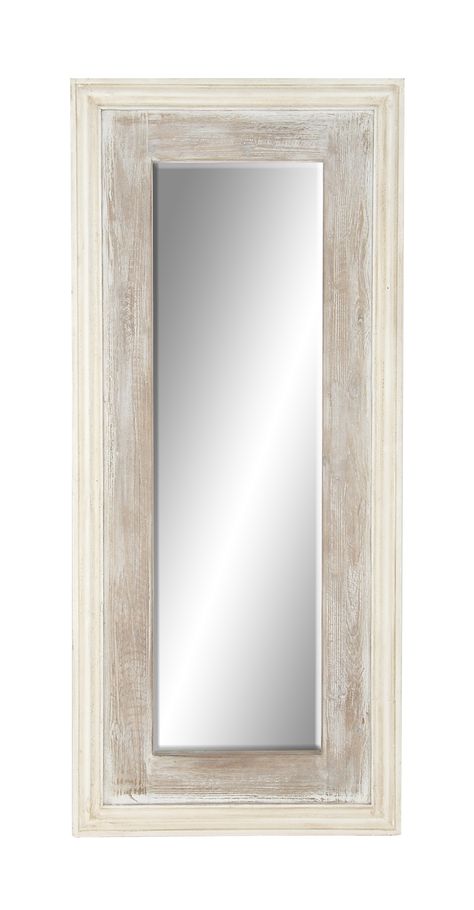 Wall Mirror Entryway, Room Wall Mirror, Mirror Entryway, Farmhouse Wall Mirrors, Wall Mirrors Entryway, White Wood Wall, White Wall Mirrors, Shabby Chic Mirror, Rustic Wall Mirrors