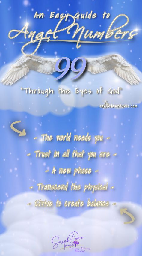 The intense energy of the #angelnumber99 resonates with our soul’s desire to complete our mission. It drives us to give to the greater good, help those in need, and see ourselves and all others through the eyes of God. Keep reading to find what message the angels have for you when they put the angel number 99 on your path. 99 Angel Number, 99 Meaning, Angel Numbers And Meanings, Numbers And Meanings, Repeating Numbers, Numerology Life Path, Numerology Numbers, Angel S, I Am Ready