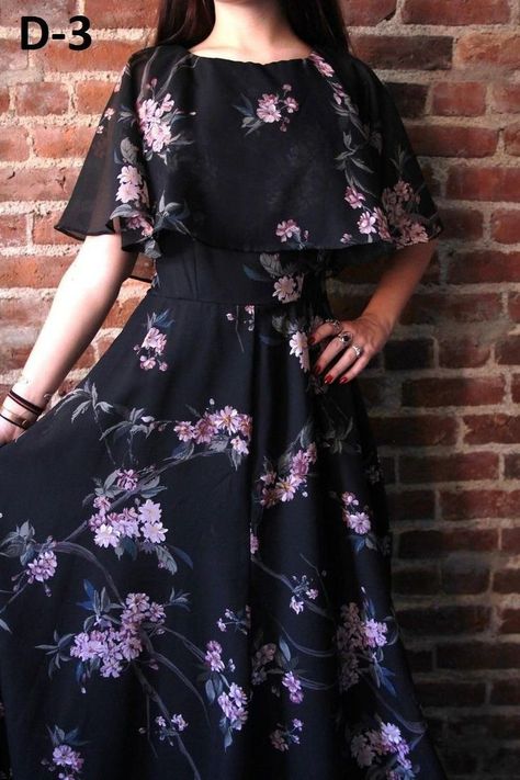 Design For One Piece Dress, Gown Floral, Gown Party Wear, Frock Fashion, Roses Vintage, Long Gown Dress, Frock For Women, Long Dress Design, Girls Frock Design