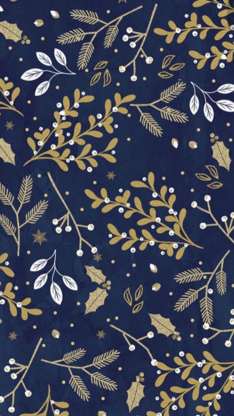 Winter floral with a navy background Holiday Iphone Wallpaper, Ios 7 Wallpaper, Winter Iphone, Iphone Wallpaper Winter, L Wallpaper, Christmas Wallpaper Backgrounds, Books Photo, Iphone Backgrounds, Holiday Wallpaper