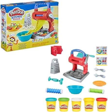 Amazon.com: Playdoh Academy Noodle Party, Noodle Shapes, Play Doh Kitchen, Noodle Machine, Play Kitchen Accessories, Noodle Maker, Lego Diy, Pretend Play Food, Pasta Maker