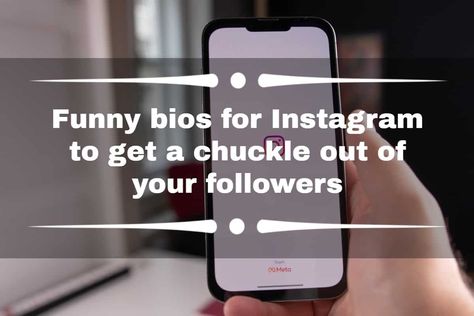 Looking for funny bios for Instagram? This article has listed funny bios that you can use. A funny bio stands out among the multitude of Instagram profiles. Funny Pronouns For Instagram Bio, Funny Bios For Instagram, Bereal App Bio Ideas Funny, Funny Bereal. Bios, Funny Pronouns For Bio, Funny Things To Put In Your Bio, Funny Bios Instagram, Funny Instagram Bios, Funny Bios