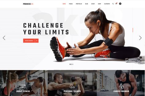 Personal Trainer Website, Fitness Site, Fitness Website, Sports Website, Body Pump, Fun Website Design, Website Design Company, Fitness Design, Best Gym