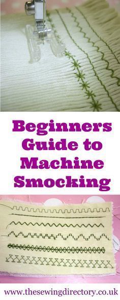 Smocking with your sewing machine - a beginner's guide to the technique and… Smocking Tutorial, Smocking Patterns, Sewing 101, Needle Embroidery, Beginner Sewing Projects Easy, Sewing Stitches, Heirloom Sewing, Sewing Lessons, Sewing Projects For Beginners