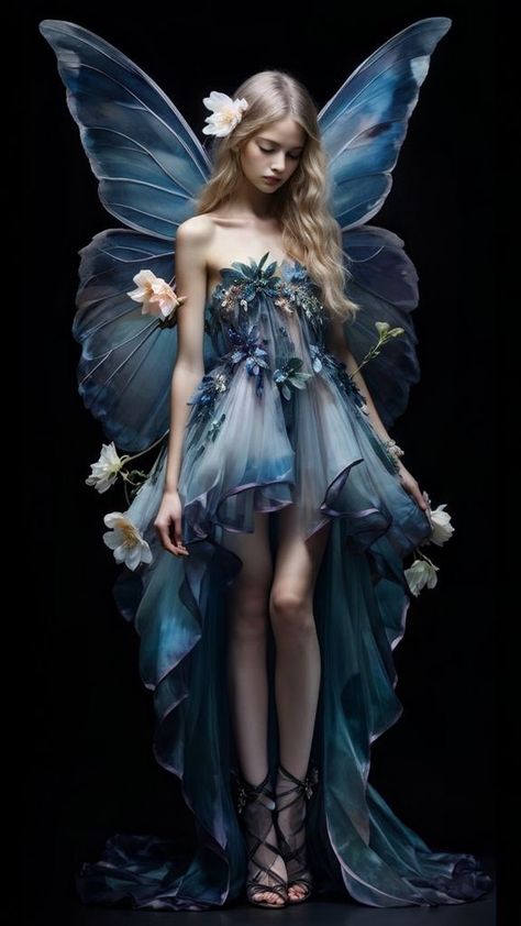 Nature Goddess Outfit, Faeries Aesthetic, Butterfly Costume Aesthetic, Festival Nails Summer, Festival Nail Ideas, Festive Nail Ideas, Fairy Dress Costume, Nails Festival, Nails Festive