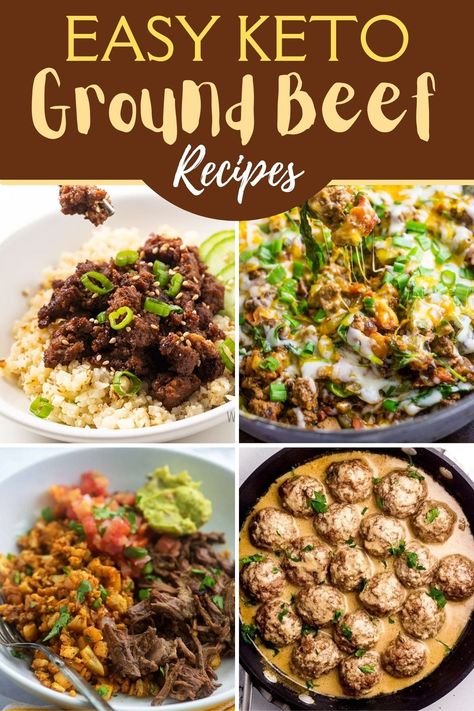 20 Easy Keto Ground Beef Recipes Beef Keto Recipes, Ground Beef Recipes Low Carb, Beef Recipes Ground, Beef Recipes Low Carb, Keto Ground Beef Recipes, Ground Beef Keto Recipes, Keto Ground Beef, Recipes Ground Beef, Healthy Ground Beef