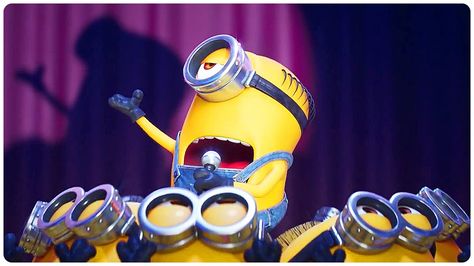 Minions Singing, Vocal Technique, 3 Minions, Despicable Me 3, Steve Carell, Workout Warm Up, Movie Clip, Despicable Me, Animated Movies