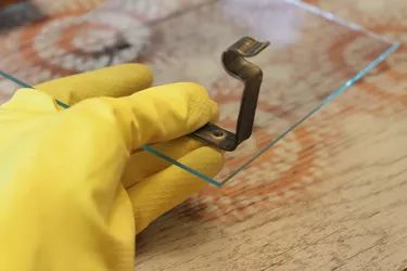 How to Glue Glass to Metal How To Glue Metal To Metal, How To Get Glue Off Glass, How To Glue Glass Together, Stained Glass With Elmers Glue, Elmer's Glue Stained Glass Window, Best Glue, Super Glue, Play Doh, Aluminum Foil