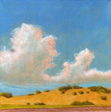 Landscape & Scenic in Painting - Etsy Art Farmland Art, Spring Thoughts, Painted Landscapes, Art Mini Toile, Inspirational Paintings, Painting Clouds, Etsy Artwork, Painted Sky, Abstracted Art