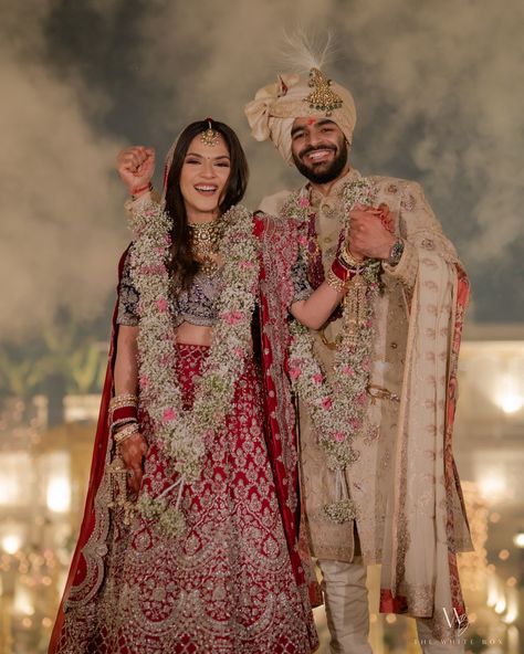 Sharvi + Ishaan ♥️ January 2024 Alsisar Nahargarh Bride - @sharvidubey Groom- @ishaankataria Photos- @thewhitebox.in Bride outfit - @jayantireddylabel Venue- @thealsisarnahargarh #alsisarmahal #alsisarnahargarh #nahargarhwedding #alsisarmahal #decorbykomal #inspiredesign #weddingdecoration #shaadisaga #decorbykomal #decorationinspo #indianwedding #luxurywedding #grandwedding #goaweddingplanner #goaweddingdecor #weddingdecorator #weddingsofinstagram # #floraldesign #flowerdecoration ... Bride And Groom Indian Wedding Outfit, Groom Indian Wedding Outfits, Wedding Couple Photoshoot, Bride Groom Photoshoot, Engagement Dress For Bride, Sherwani For Men Wedding, Wedding Outfits For Groom, Groom Photoshoot, Bridal Lehenga Designs