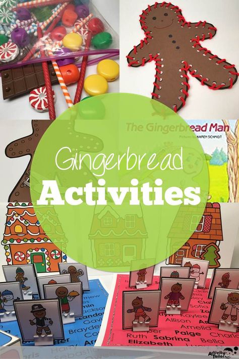 Winter Speech Therapy, Gingerbread Unit, Sweet Gingerbread, Gingerbread Activities, Play Therapy Techniques, Tinker Toys, School Speech Therapy, Speech Therapy Games, Social Skills Activities