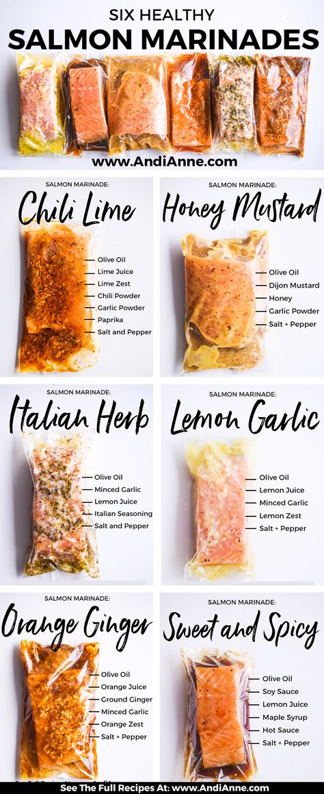 Salmon Marinades, Salmon Marinade, Easy Fish Recipes, Resep Diet, Easy Salmon, Salmon Dishes, Makanan Diet, Health Dinner Recipes, Seafood Dishes