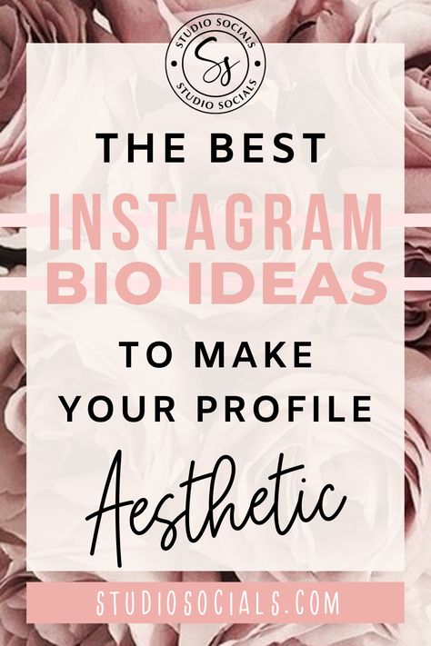 The best Instagram bio ideas to make your profile look aesthetic and stand out among your competitors. Cool Bio For Facebook Aesthetic, What To Put In Instagram Bio, Social Media Bio Ideas Aesthetic, Instagram Bio Ideas For Nurses, Book Instagram Bio Ideas, Instagram Bio Ideas For College Students, Classy Bio Ideas For Instagram, Boutique Bio Instagram, Esthetics Bio For Insta